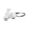 Llavero de Moto Blanco Metalmorphose