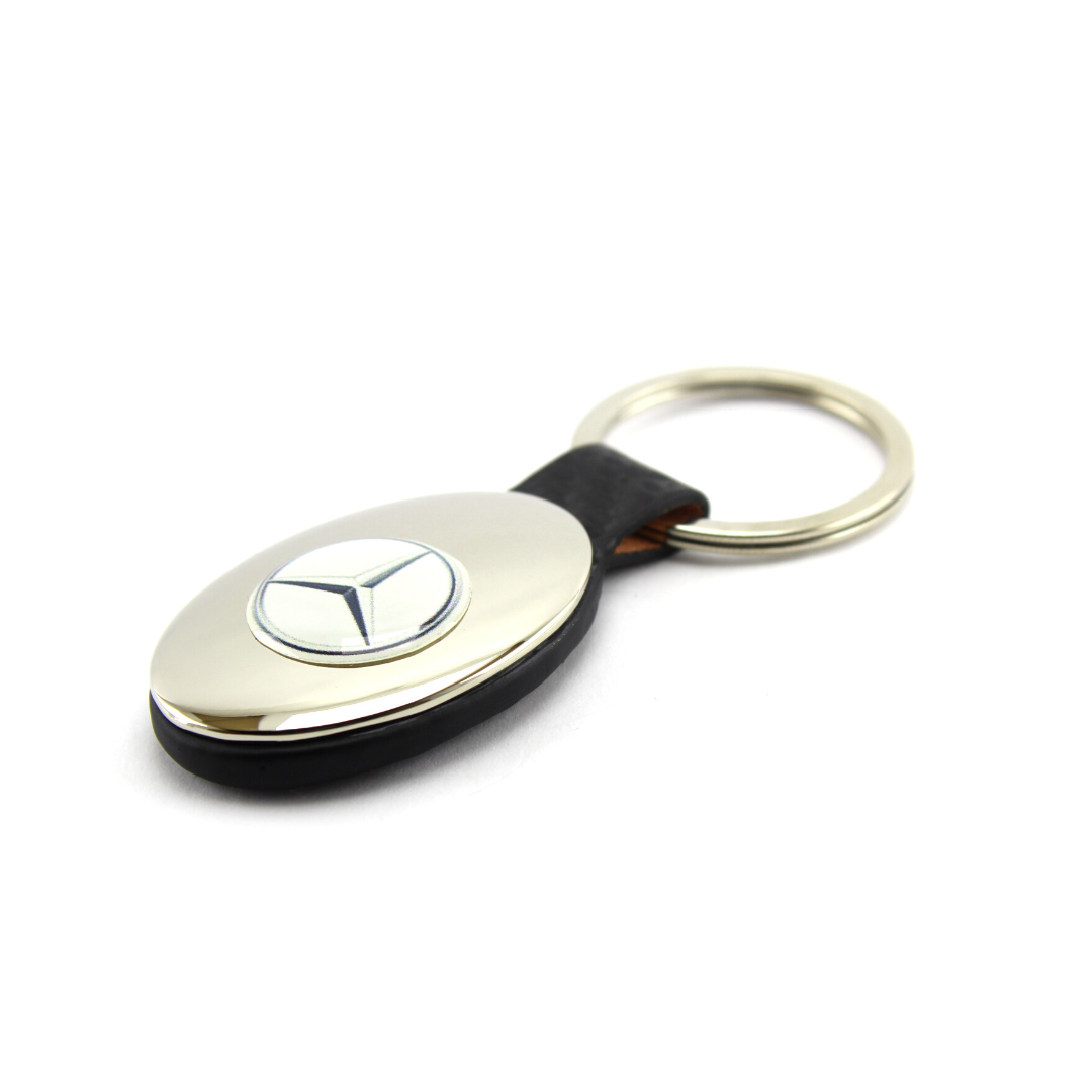 Llavero Ovalado Metálico Mercedes Benz