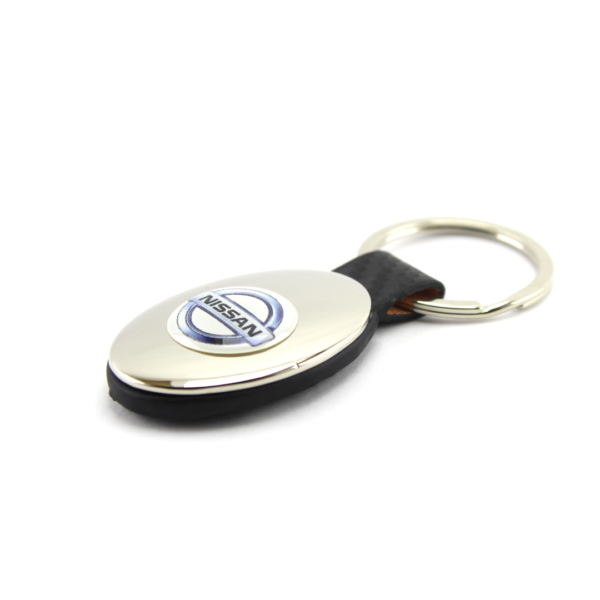 Llavero Ovalado Metálico Nissan