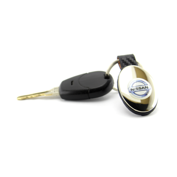 Llavero Ovalado Metálico Nissan - Imagen 3