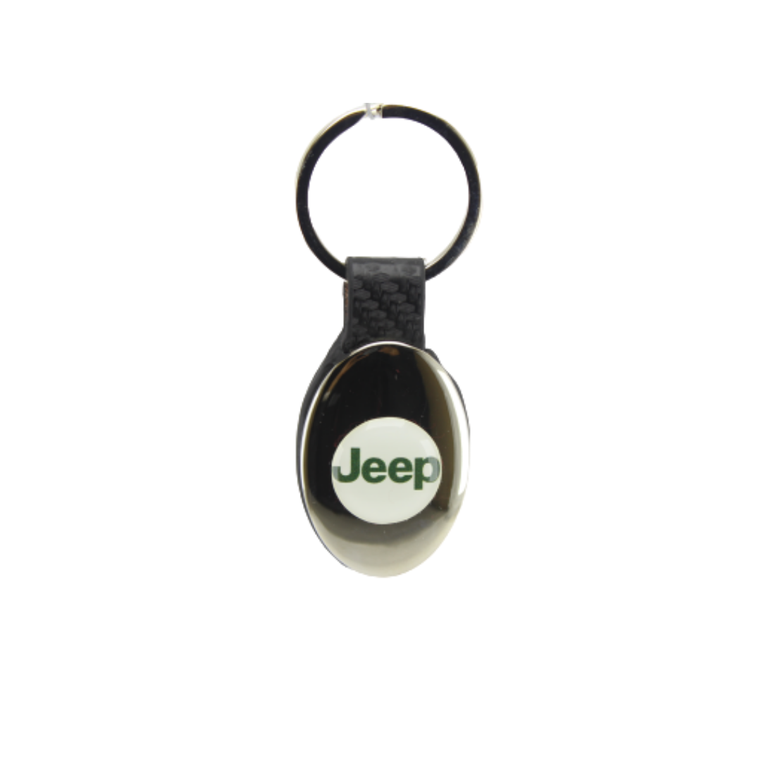 Llavero Ovalado Metálico Jeep - Imagen 2