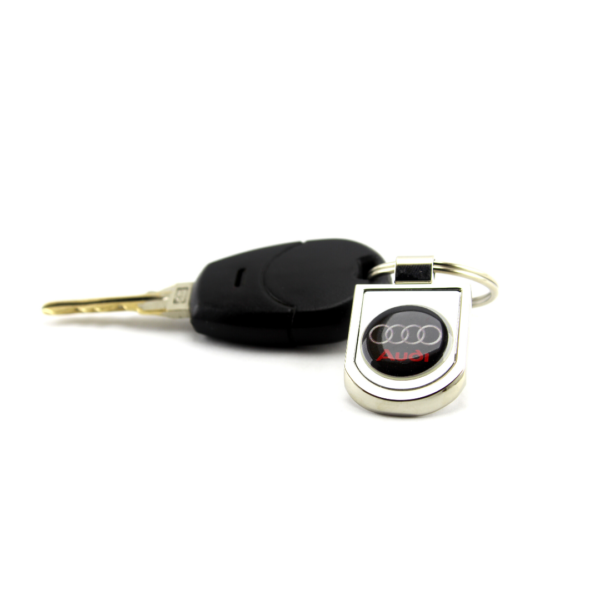 Llavero Metálico Pequeño Audi - Imagen 3