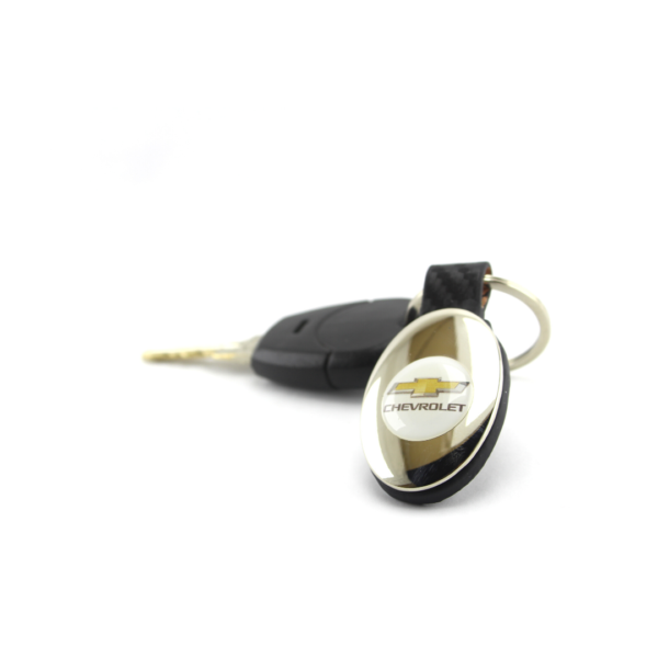 Llavero Ovalado Metálico Chevrolet - Imagen 2