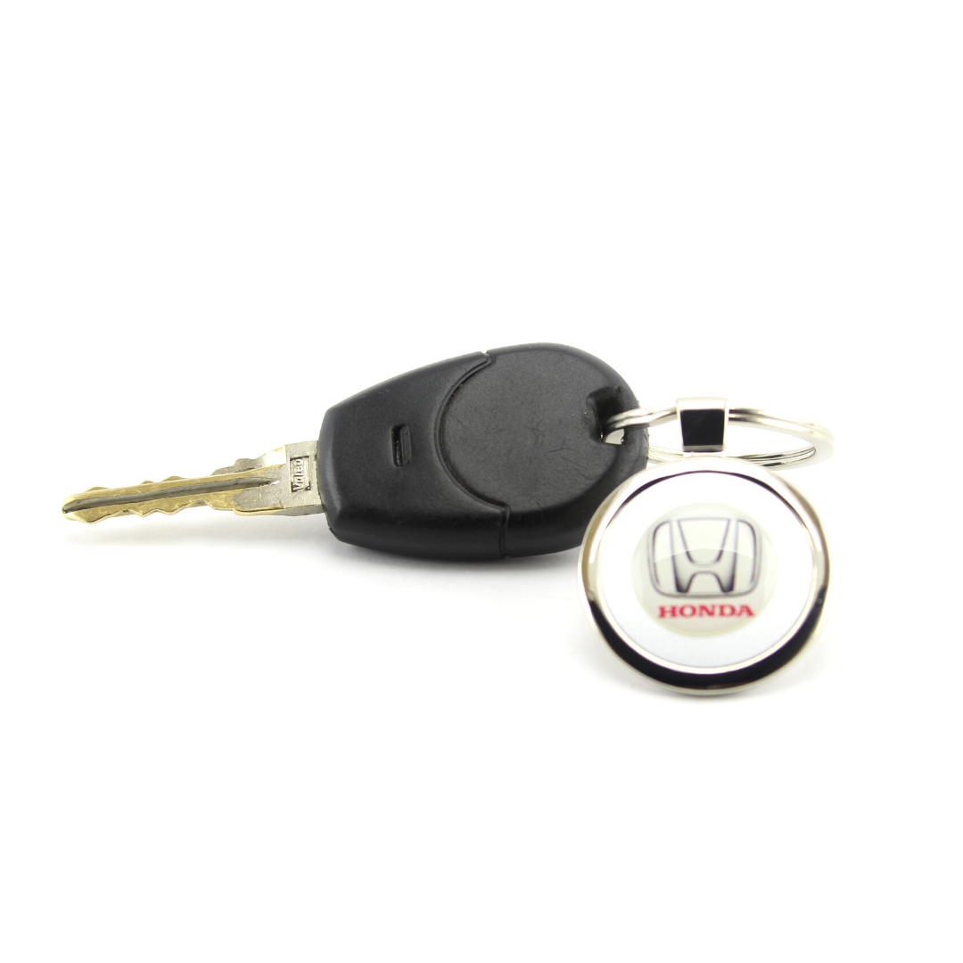 Llavero Metálico Redondo Honda - Imagen 3