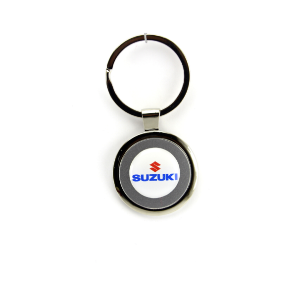 Llavero Metálico Redondo Suzuki - Imagen 2