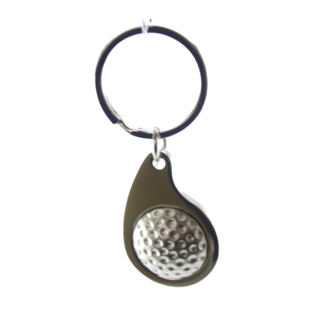 Llavero de Golf en Acero Plateado - Imagen 3