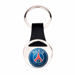 Llavero Correa Negro Paris Saint Germain